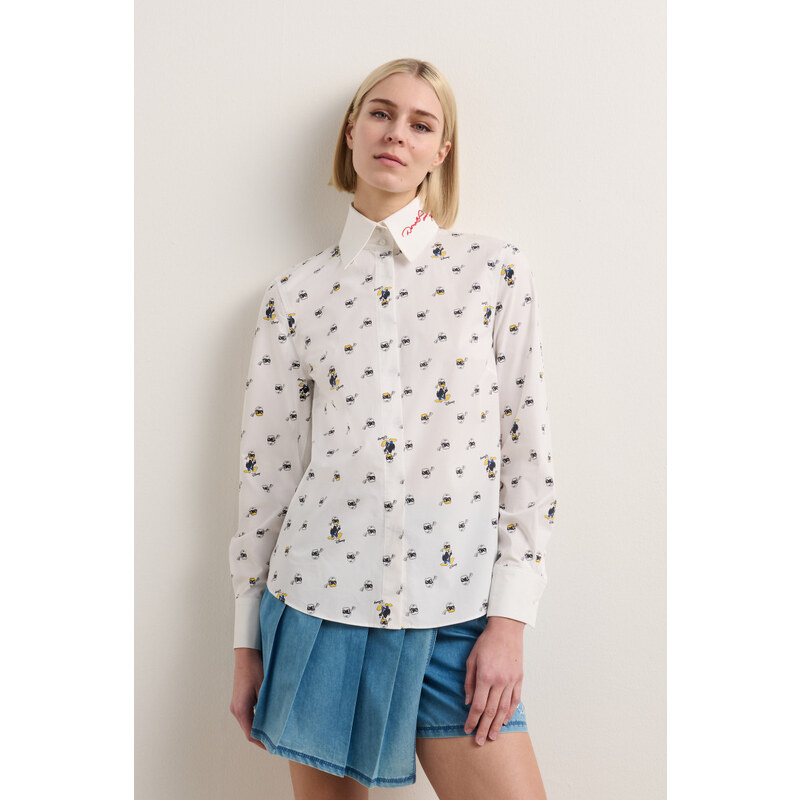 BLÚZKA KARL LAGERFELD KL X DISNEY AOP BLOUSE 64780780