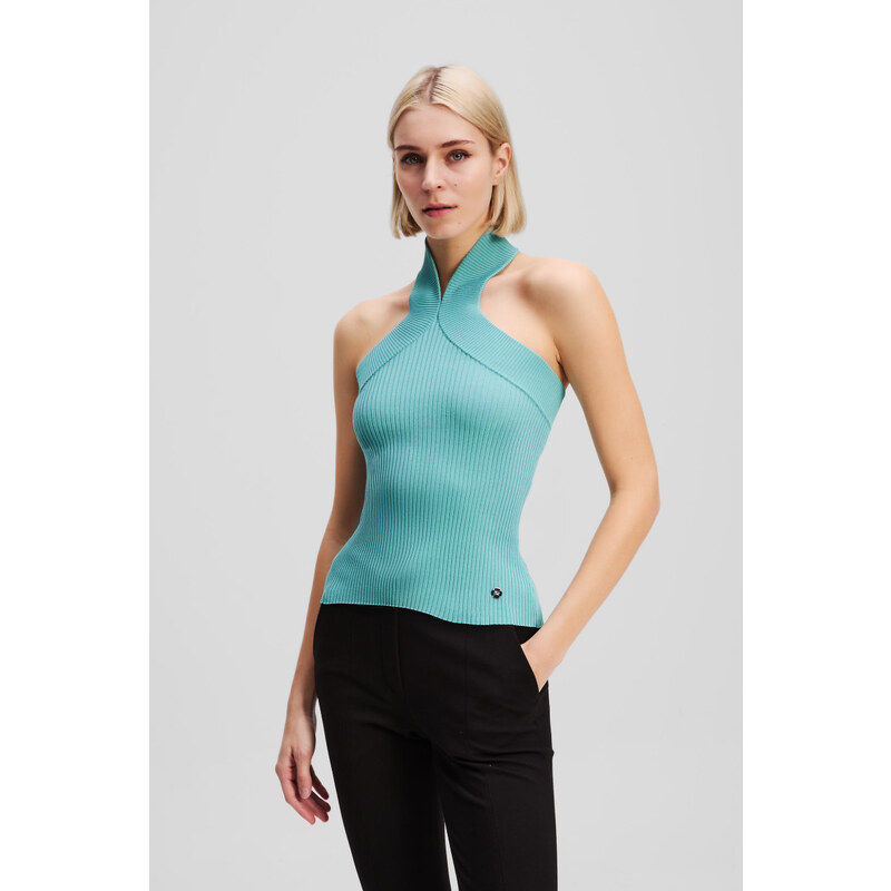 SVETER KARL LAGERFELD HALTERNECK KNIT TANK 64780813