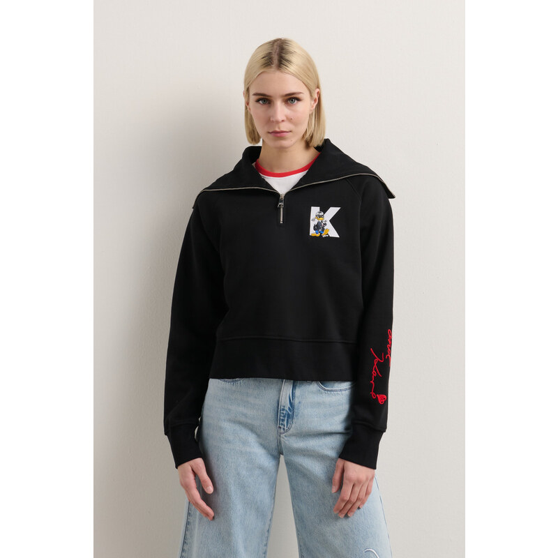MIKINA KARL LAGERFELD KL X DISNEY 1/2 ZIP SWEATSHIRT 64780818