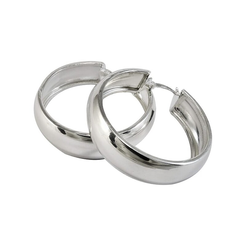 Strieborné náušnice Glare 889 64797783