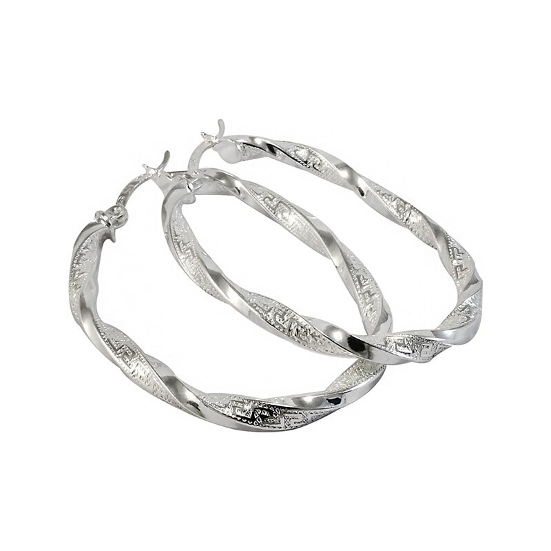 Strieborné náušnice Glare 890 64797784