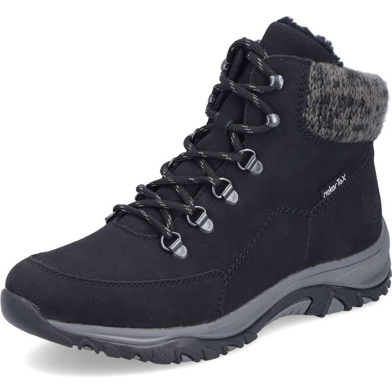 Dámska členková obuv RIEKER M9610-00 čierna W5 64797851