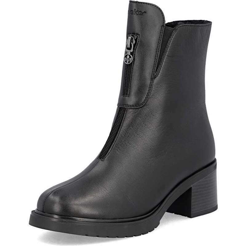 Dámska členková obuv RIEKER Y5255-00 čierna W5 64797857