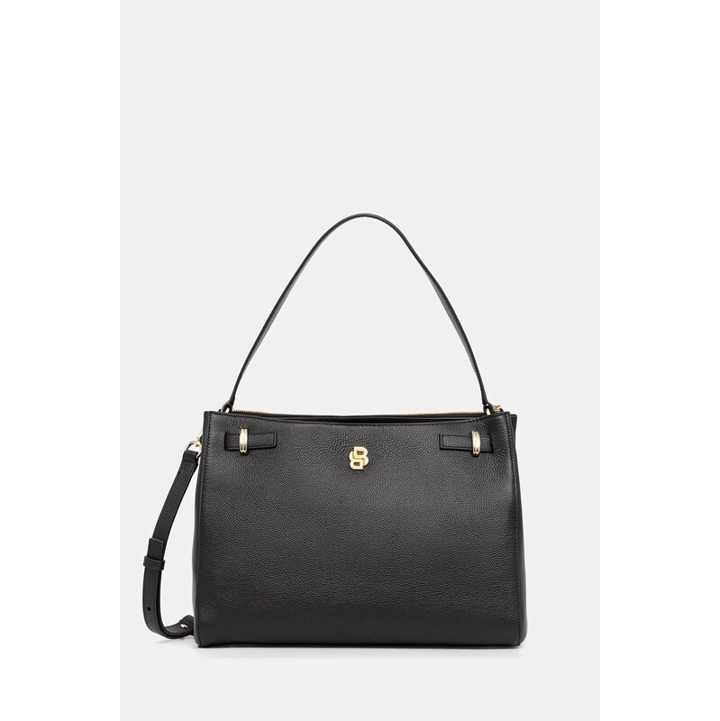 Kožená kabelka BOSS BOSS BEYOND Tote 64797958