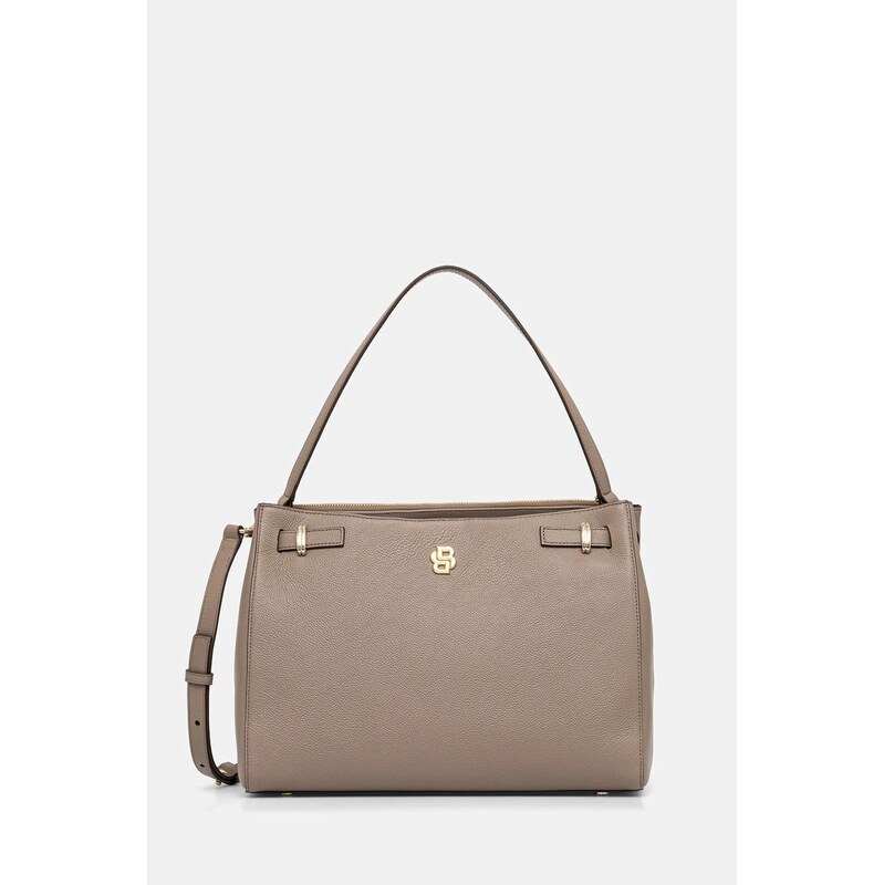 Kožená kabelka BOSS BOSS BEYOND Tote 64797959