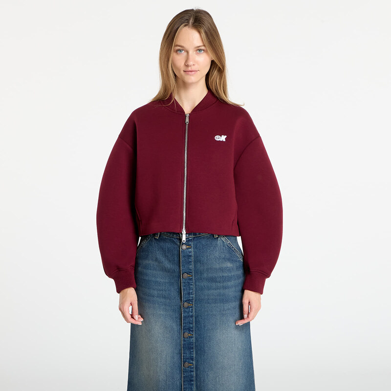 Bunda Calvin Klein Jeans Oversized Bomber Red L 64798819