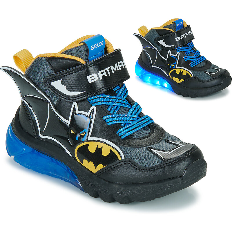 Geox Členkové tenisky J CIBERDRON BOY BATMAN Geox 64798844