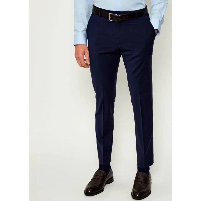 Calvin Klein Vlnené nohavice | Slim Fit 64799485