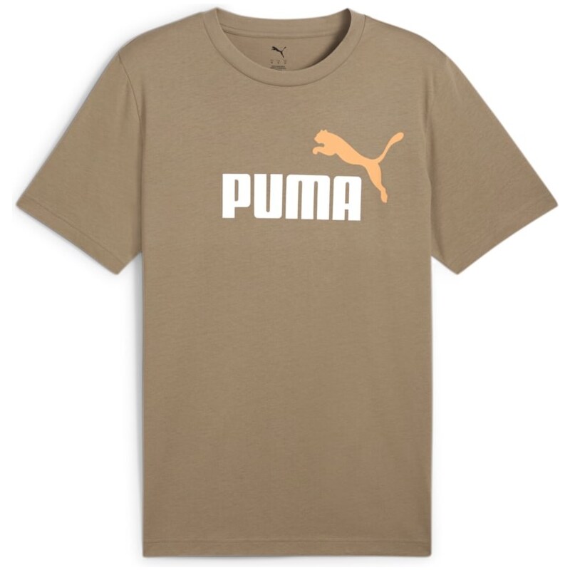 Puma ESS 2 Color No. 1 Logo Tee brown 64799879