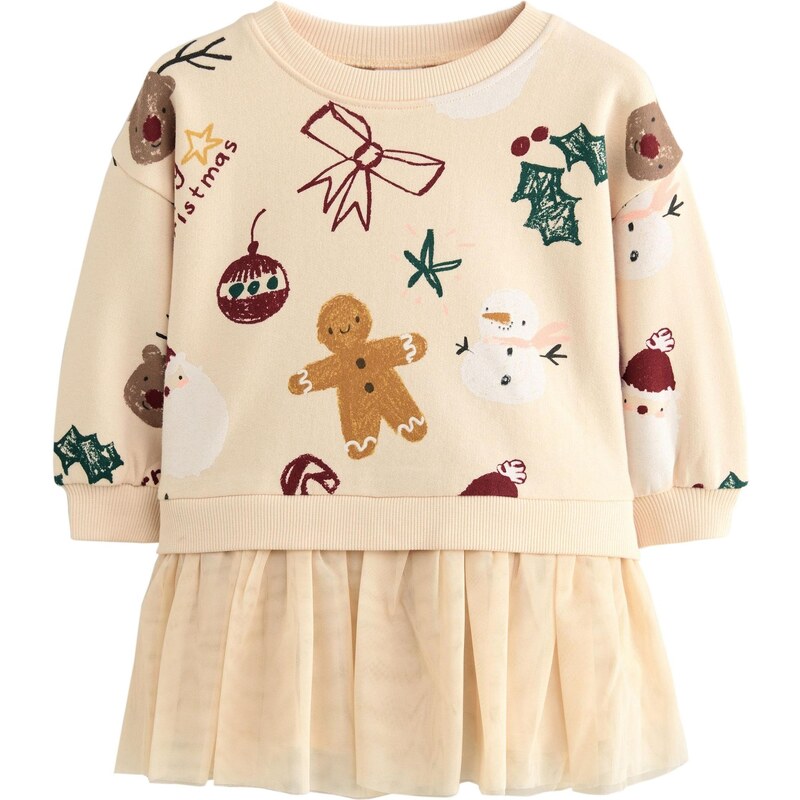 Next Šaty piesková / svetlohnedá / jedľová / čerešňová 65655979