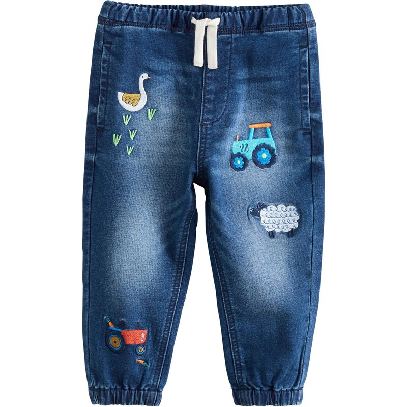 Next Džínsy modrá denim / zmiešané farby 65882647