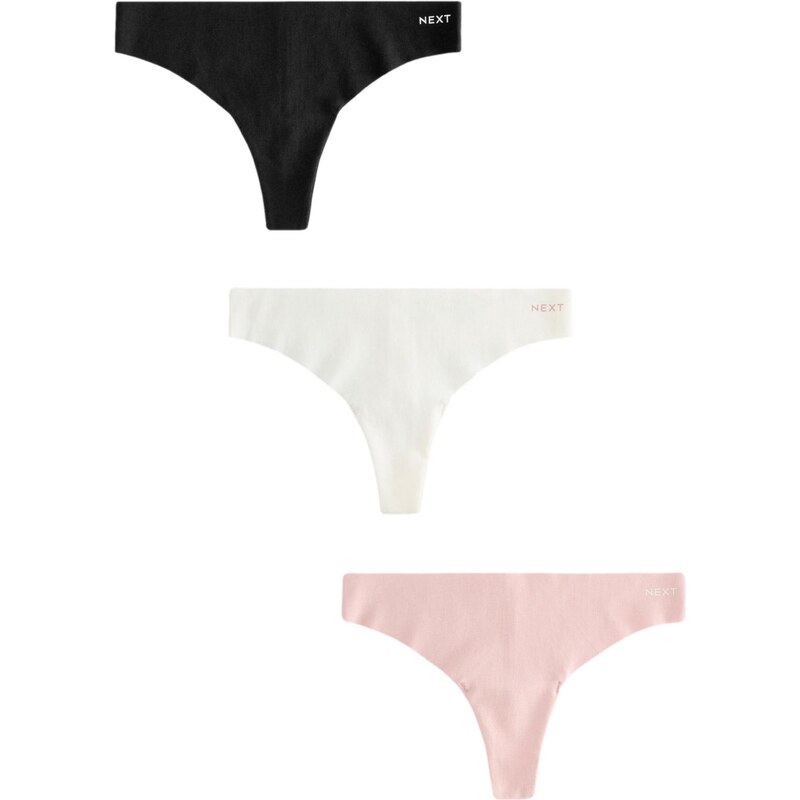 Next Tangá ružová / čierna / biela 65884561