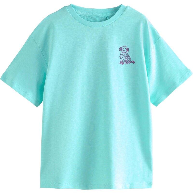 Next Tričko tyrkysová / fialová 65884829