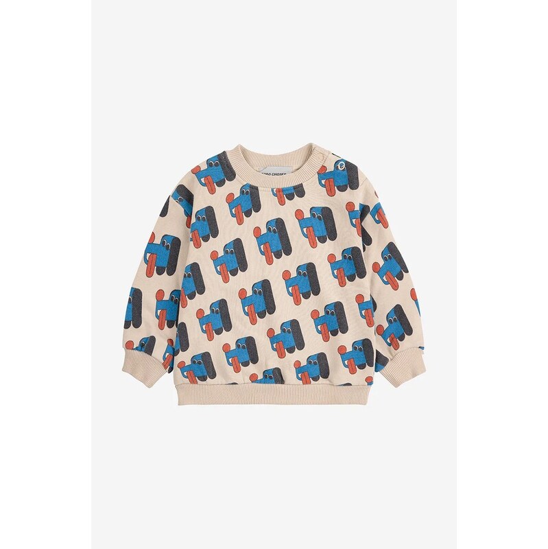 Bavlnená mikina pre bábätká Bobo Choses Doggy Mate 64802697