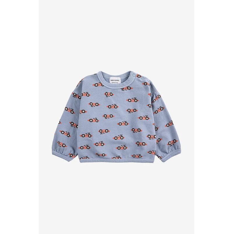 Mikina pre bábätká Bobo Choses Race Car 64802701