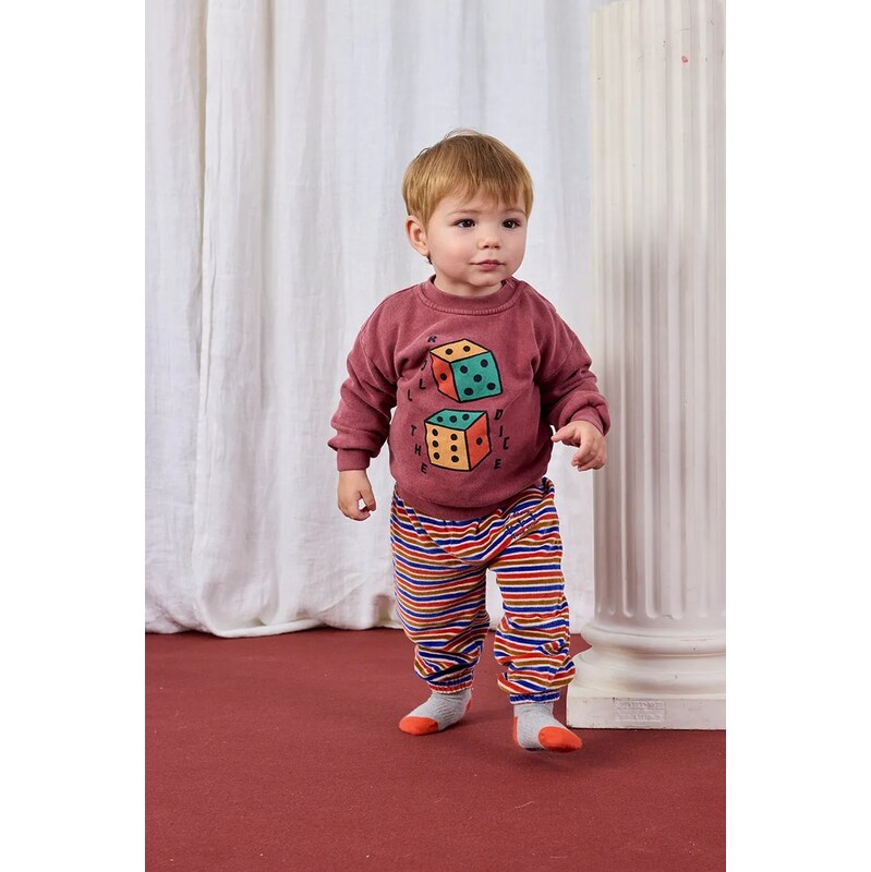 Bavlnená mikina pre bábätká Bobo Choses Roll The Dice 64802700