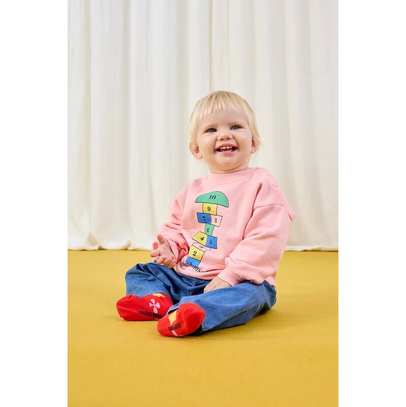 Bavlnená mikina pre bábätká Bobo Choses Hopscotch 64802781