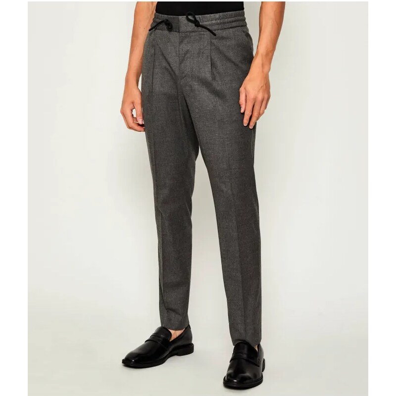 HUGO Nohavice Getlin251F3 | Slim Fit | s prímesou vlny 64805846