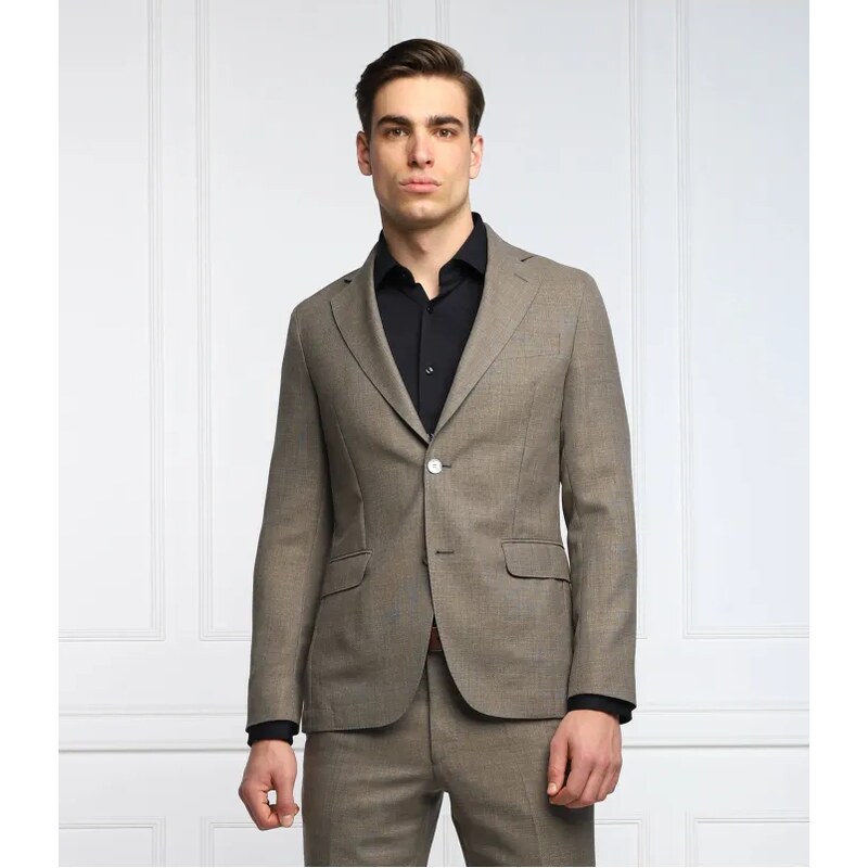 Oscar Jacobson Vlnená sako Egel | Tailored slim 33121090