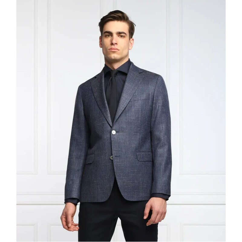 Oscar Jacobson Vlnená sako Fogerty | s prímesou hodvábu 33121085