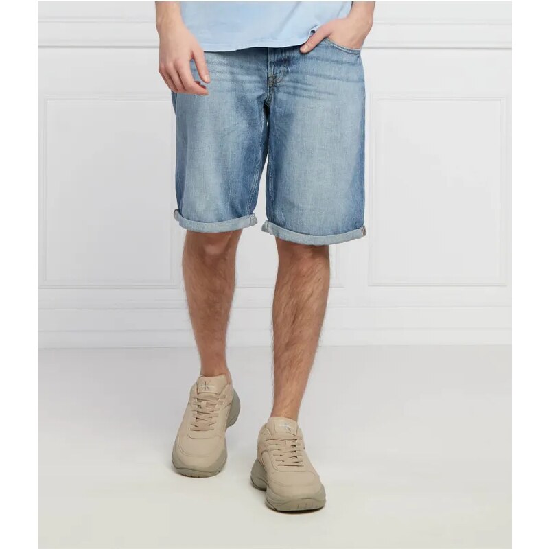 GUESS Šortky Sonny | Regular Fit | s prímesou ľanu 30279556