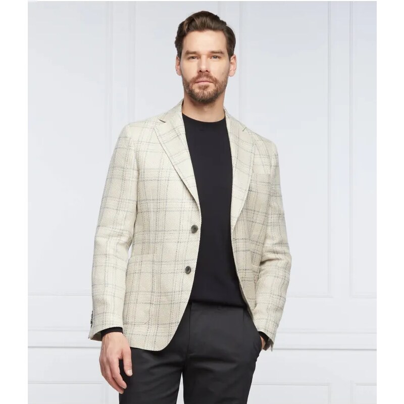 Oscar Jacobson Sako Ferry | Regular Fit | s prímesou hodvábu 33121087