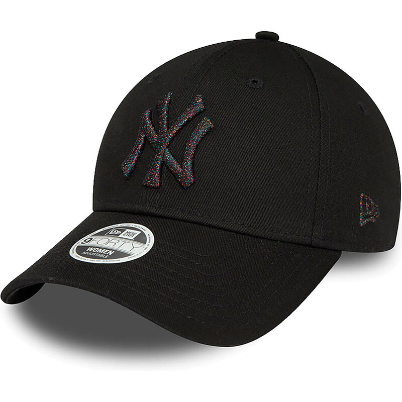 New Era New York Yankees Metallic Logo Black 9FORTY Adjustable Cap 65398880