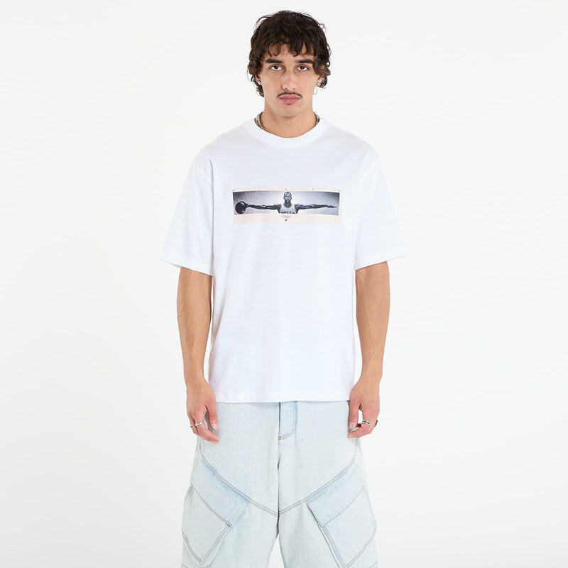 Tričko Jordan Mens Photo T-Shirt White/ Black M 64810876