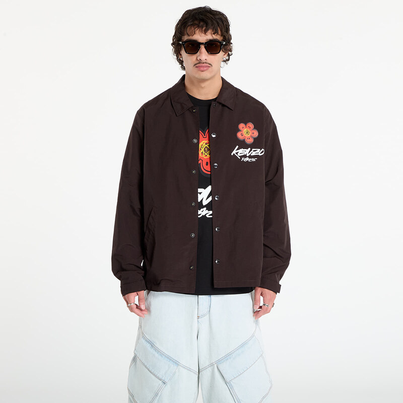 Bunda KENZO x FUTURA 2000 Light Coach Jacket Chocolate M 64813066