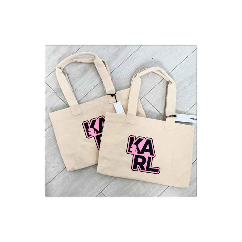 Karl Lagerfeld plážová taška natural 64813367