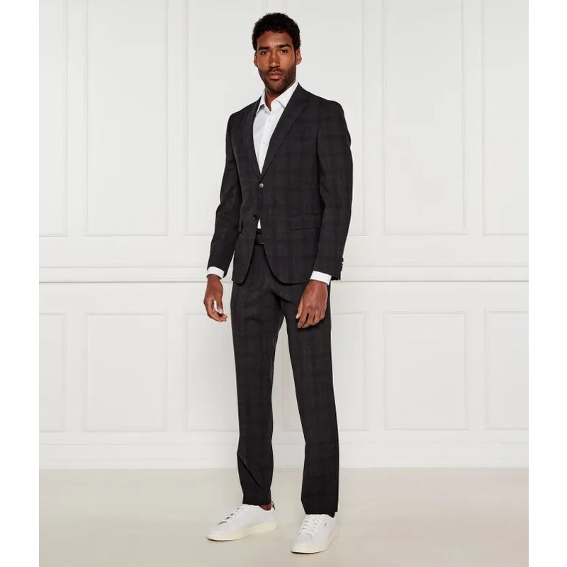 BOSS BLACK Vlnený oblek P-Huge-2Pcs-252 | Slim Fit 63797945