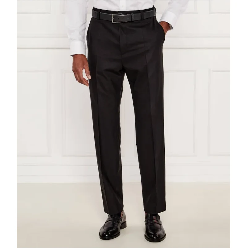 HUGO Vlnené nohavice Teagan231X | Slim Fit 63375877