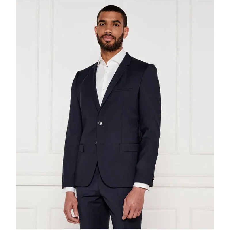 HUGO vlnená sako artim204x | slim fit 43427633