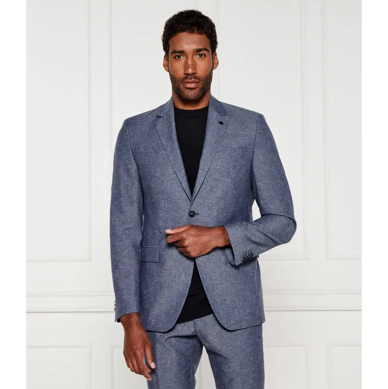 Karl Lagerfeld Sako CLEVER | Regular Fit | s prímesou ľanu 63797937