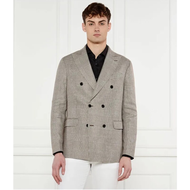 Oscar Jacobson Sako Farris | Regular Fit | s prímesou ľanu 62925349