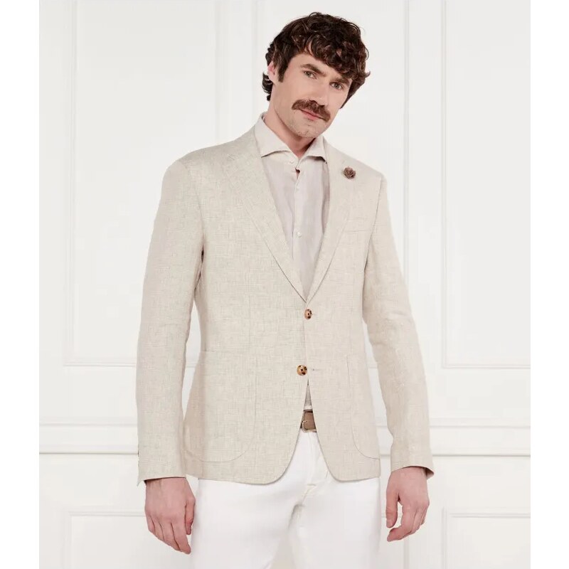 Joop! Ľanová sako Hoverest12 | Slim Fit 62910513