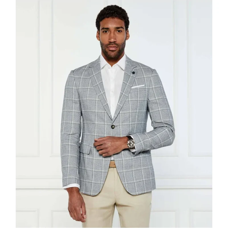 Joop! Sako Hogiz | Slim Fit | s prímesou ľanu 62870133