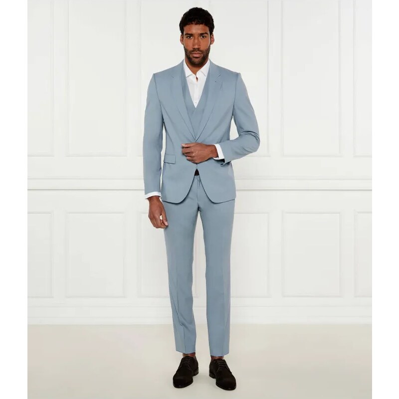 HUGO Vlnený oblek Arti/Hesten242V1X | Extra slim fit 62853728