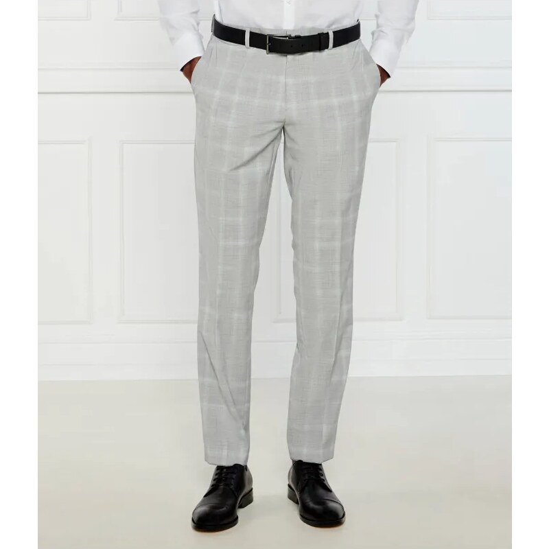 HUGO Nohavice Getlin232X | Slim Fit | s prímesou vlny 62749851