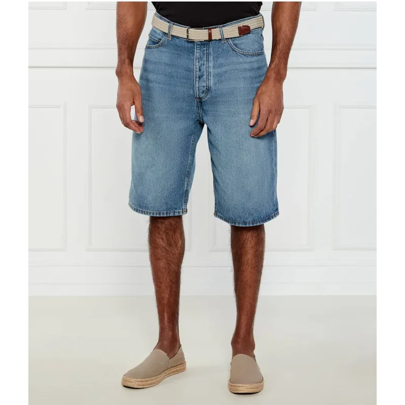 Hugo Blue Džínsové šortky Skate | Straight fit 62749857