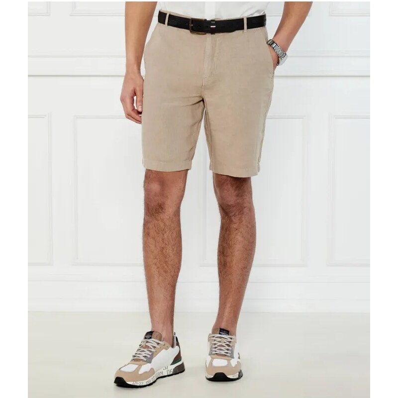 Aeronautica Militare Ľanové šortky | Regular Fit 62684135