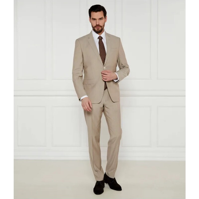 BOSS BLACK Vlnený oblek H-Huge-2Pcs-224 | Slim Fit 62684088