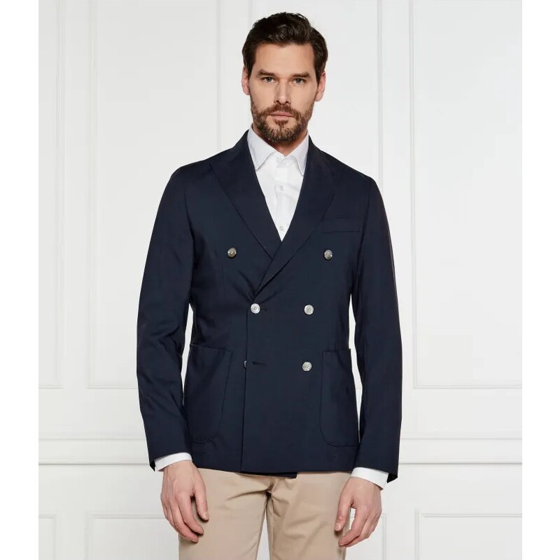 BOSS BLACK Vlnená sako C-Hanry-DB-252 | Slim Fit | stretch 62578798