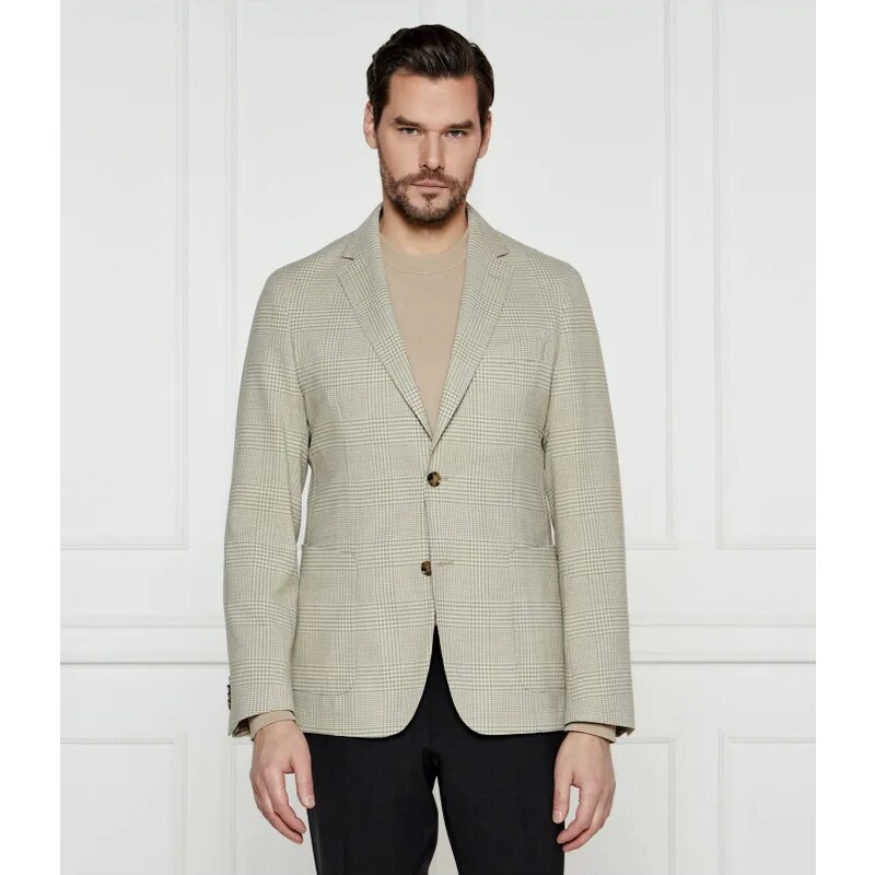 BOSS BLACK Vlnená sako C-Hanry-233 | Slim Fit 61833578