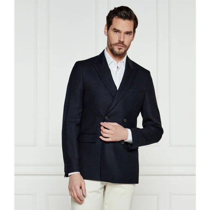 BOSS BLACK Sako H-Houston-DB-243 | Slim Fit | s prímesou vlny 61833618