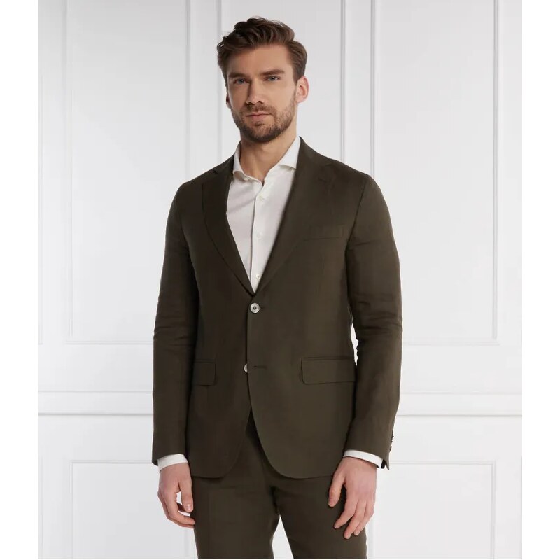 Oscar Jacobson Ľanová sako Fogerty | Regular Fit 50272572