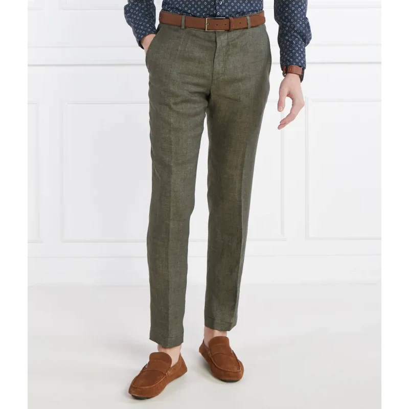 Joop! Ľanové nohavice JT-18Hank | Slim Fit 50037046