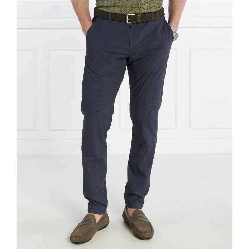 Joop! Jeans Chino nohavice Maxton | Regular Fit | s prímesou ľanu 49456336