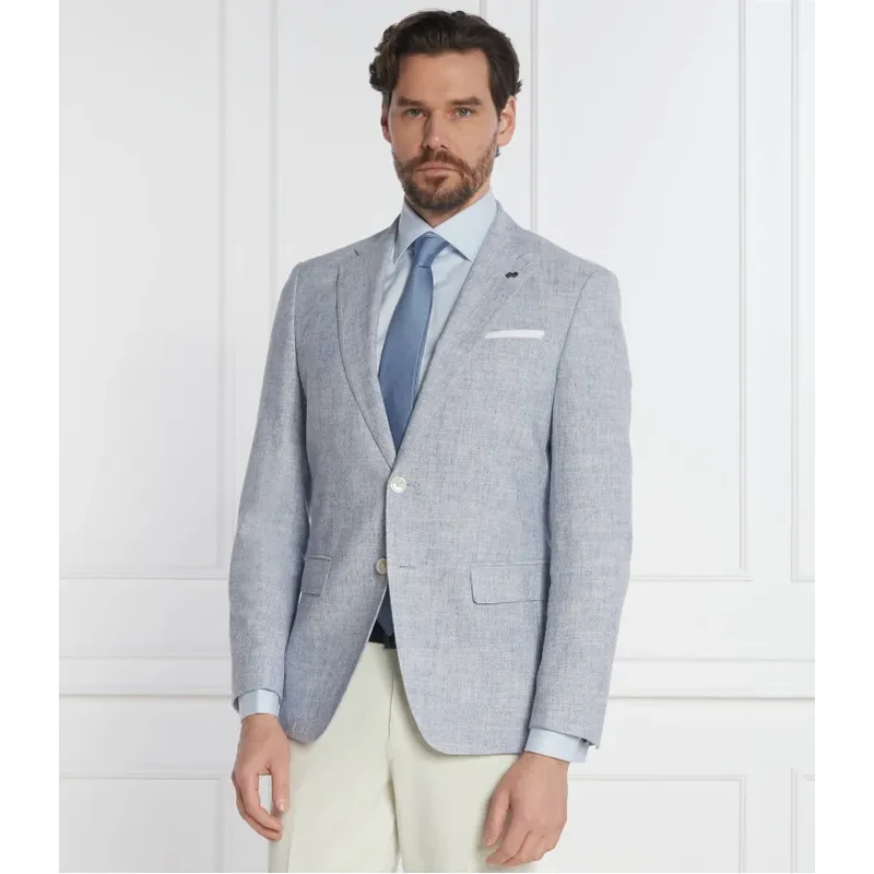 BOSS BLACK Sako H-Hutson-233 | Slim Fit | s prímesou ľanu 48702589