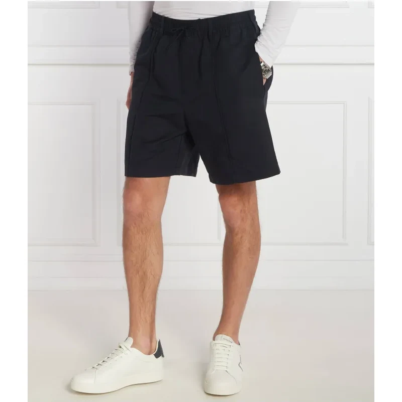 Emporio Armani Ľanové šortky | Regular Fit 48697791